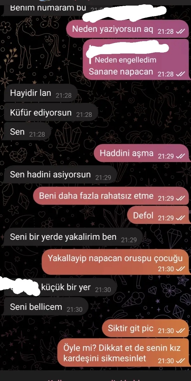 Uğruna geceler boyu ağladığım çocuğun dediklerine bakın. Bir erkek daha ne kadar alçalabilir?