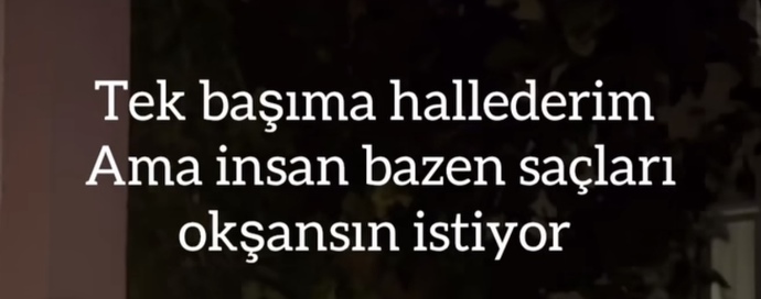 Saçlarınızın okşanması hoşunaza gider mi?