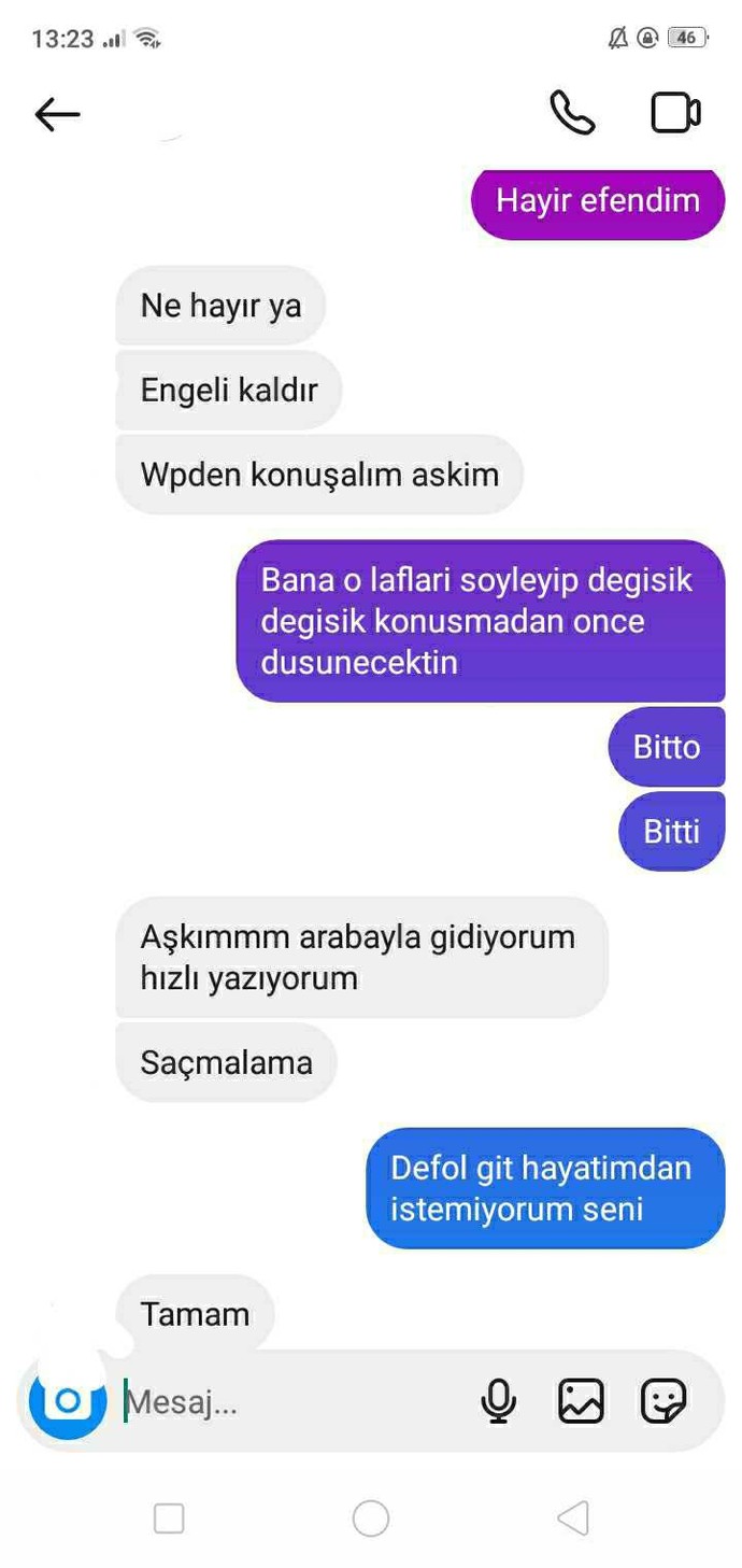 Sevgilimle ayrildik. Hakli olan ben miyim o mu?