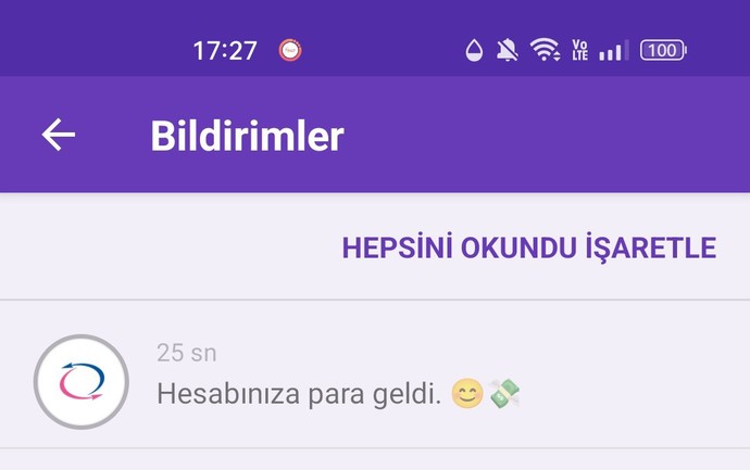 Telefonunuzun ekranına düşen en güzel bildirim ne?