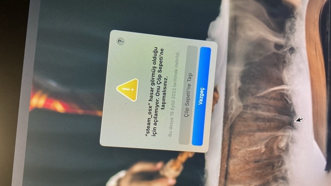 Macbooka osx hatası lütfen yardım?