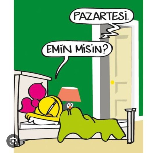 Pazartesi sendromu sizde de var mı 🥵 ?