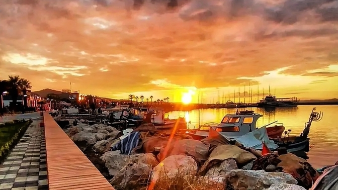 Burhaniye tatilimden bir kare, nasıl?