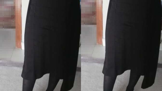 Bu etek kapalıda çok dikkat çeker mi?