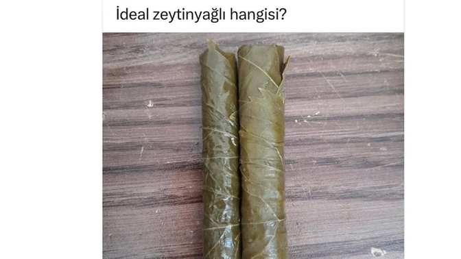 İdeal zeytinyağlı sarmanın boyutu sizce hangisi?