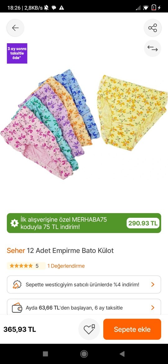 Bu iç çamaşırından alsam çok mu komik olur 😂?