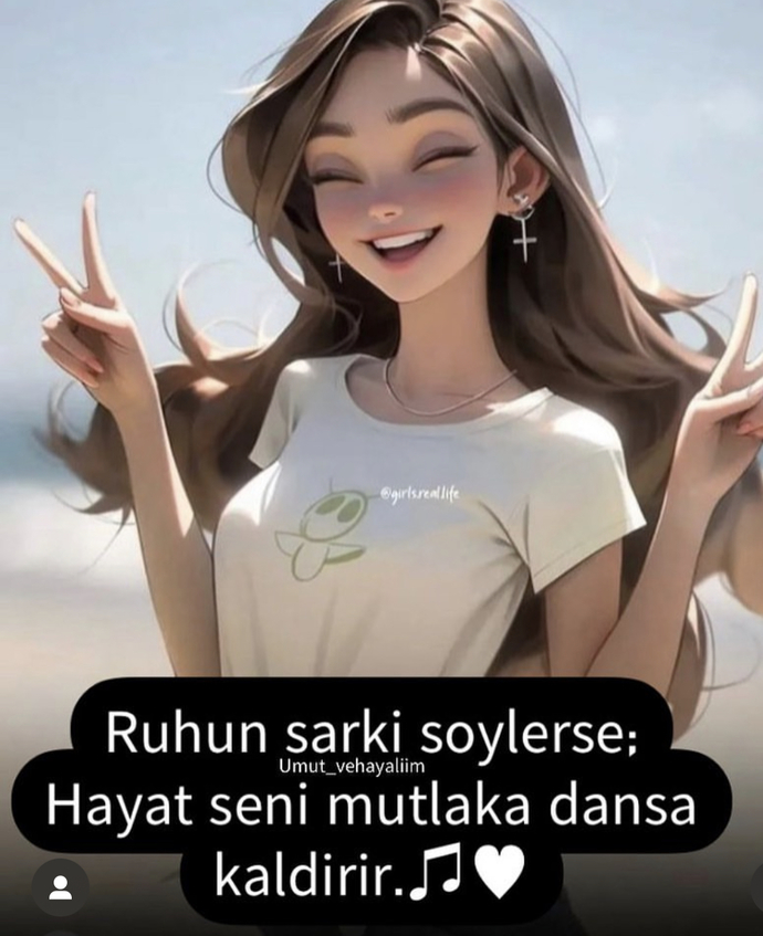 Ruhun şu an hangi şarkıyı söylüyor ☺️?