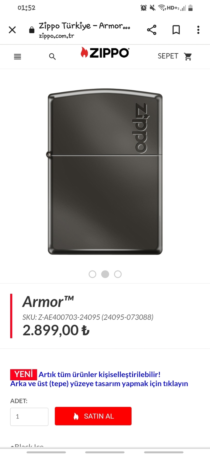 Hangi zippo daha klas duruyor?