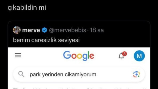 Daha önce kendinizi çaresiz hissettiniz mi?