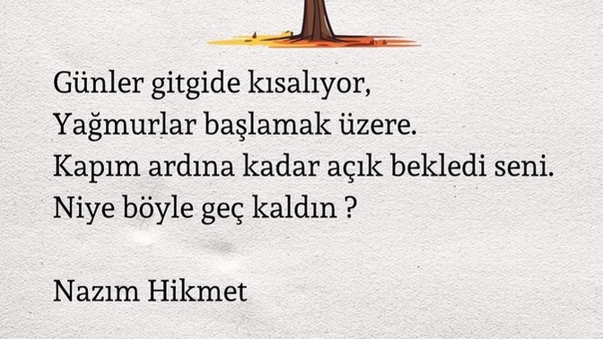 Hayata geç kaldiğınızı hisediyormusnuz?