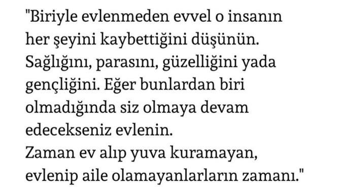 Bir insanla evlilik kriterleri nelerdir?