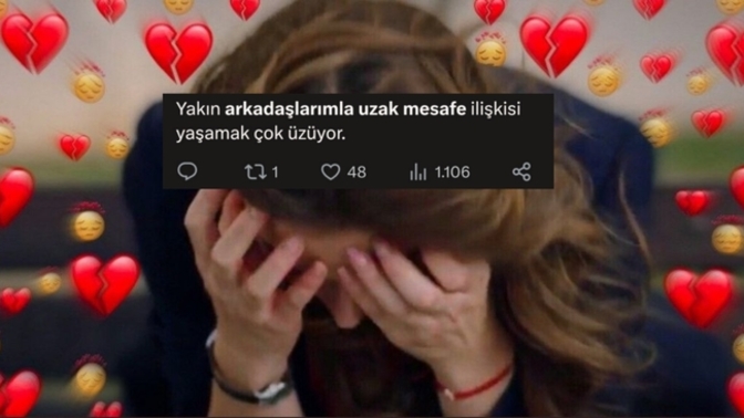 Yakın arkadaşlarınızla yakın mesafede mi yoksa uzak mesafede mi yaşıyorsunuz?