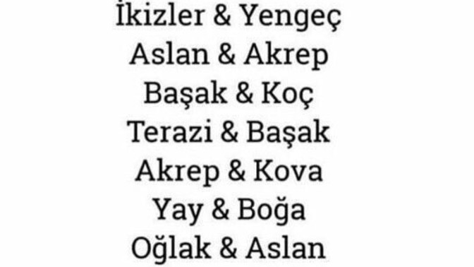 En sıradışı burçları eşleştirelim mi?