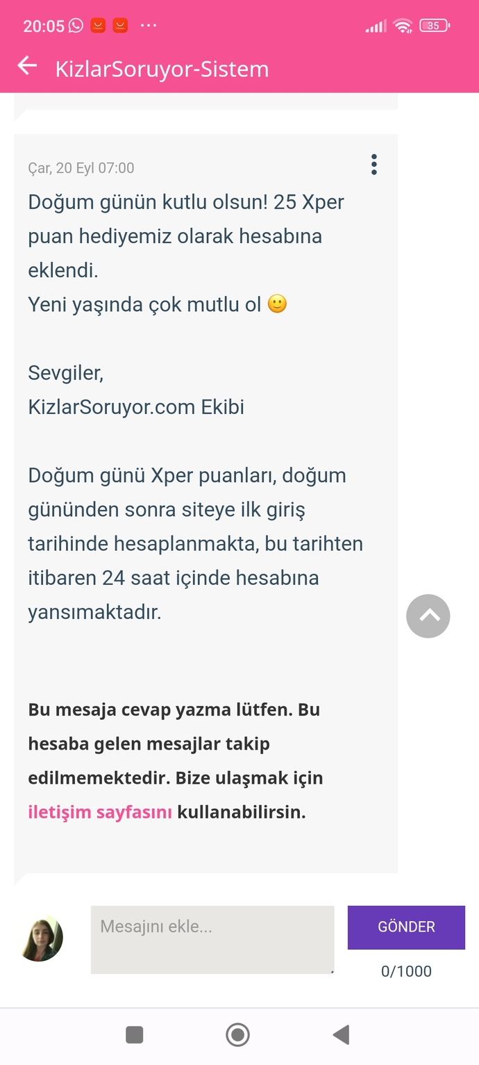 Doğum gününüzü kutlarlar mi bugün ki son sorumu da sorup veda ediyorum siteye?
