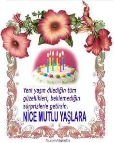 İyki doğdun.