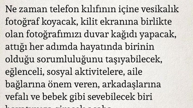 Düşünürken bile huzur bulduğunuz biriyle karşılaşmak gerçekten imkansız mı?