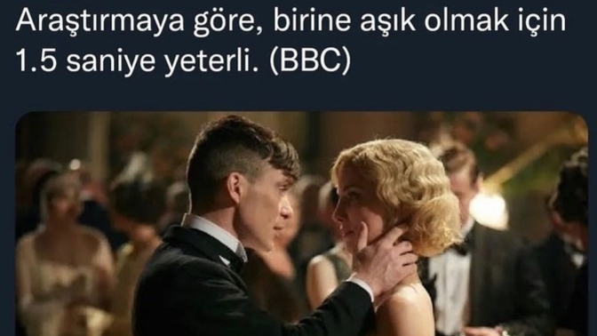 Birine aşık olmak için 1.5 saniye yeterliymiş. Aşık olmak bu kadar kolay mı?
