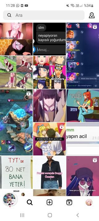 İnstagram anasayfanızda ne var paylaşın?