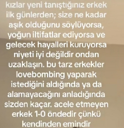 İste bu yuzden