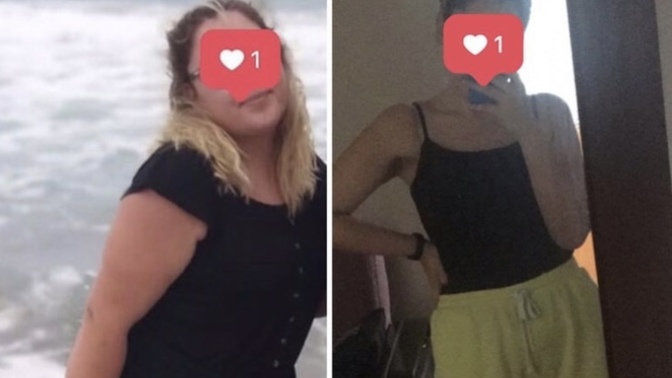 Geçen gün spor delisiyim diyerek attığım değişim! 45 kilo verdim. Nasılım?