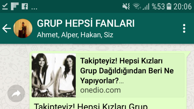 Gördüğünüz en garip Whatsapp grup ismi nedir?