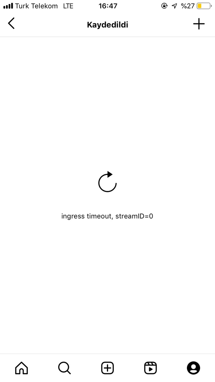 Instagram kaydedilenler neden açılmıyor?