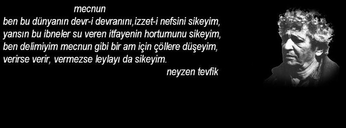 Bu geceye anlamlı bir söz öğütünüz var mı?