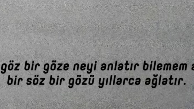 En son hangi söz sizi yaraladı?