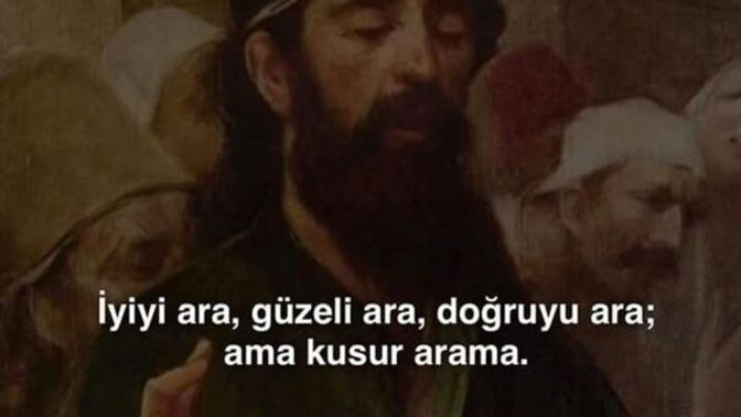 İnsanlarda kusur arar mısınız?