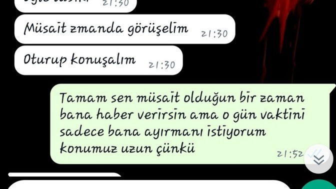Şimdi sizce tekrar mesaj atsam mı?