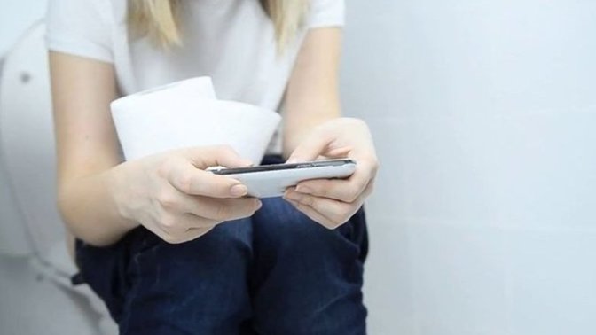 Tuvalette telefon kullanıyor musunuz?