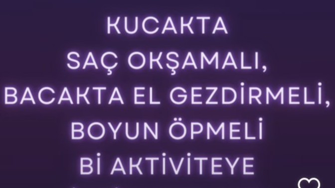 Sizinde böyle bir aktiviteye ihtiyacınız yokmu 😀?