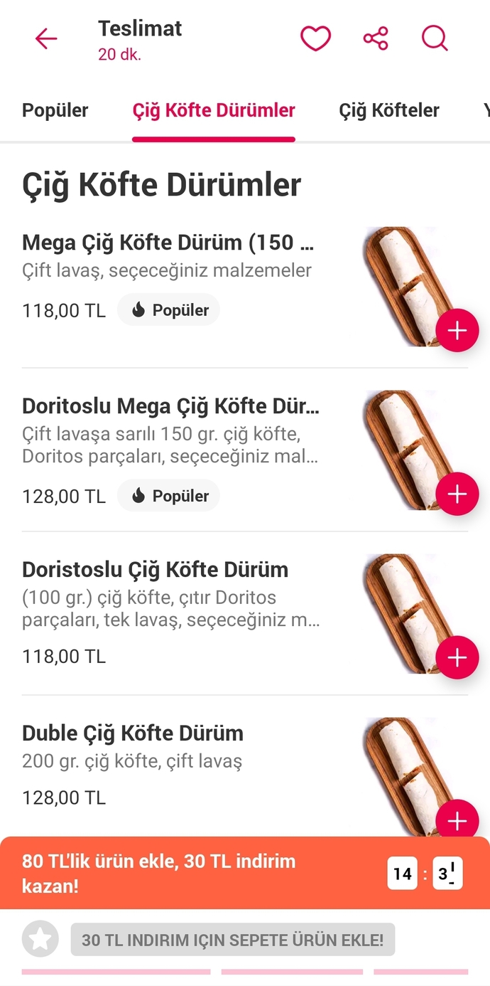 Hangi yiyecegin fiyatının artmasi moralinizi bozuyor?