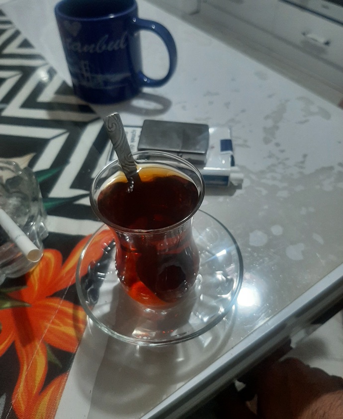 Tiryaki eli değmiş gibi.. 😌
