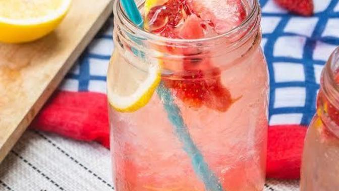 Çilekli limonata sever misin?