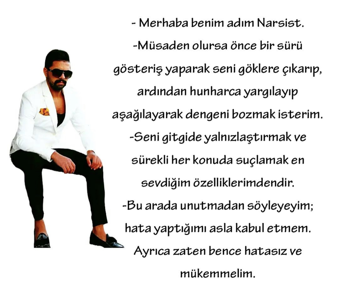Keşke herkes bunun gibi net tanıtsa kendini değil mi?😂😂
