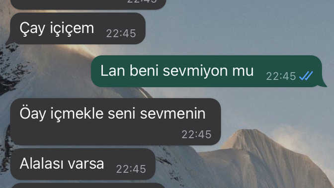 Aramızdaki ilişki ne böyle? Açıklayacak var mı?