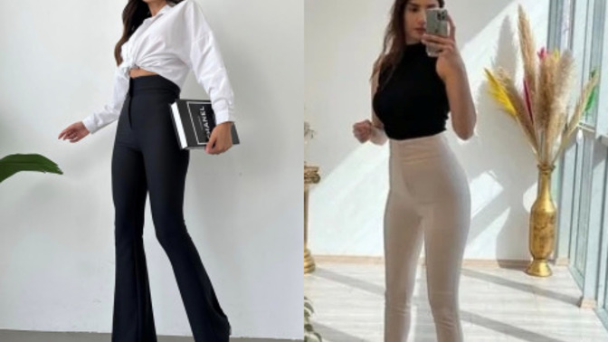 Hangi pantolon göze daha güzel görünüyor?
