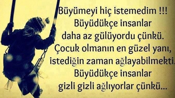 Neden çocuk olmak isterdiniz?