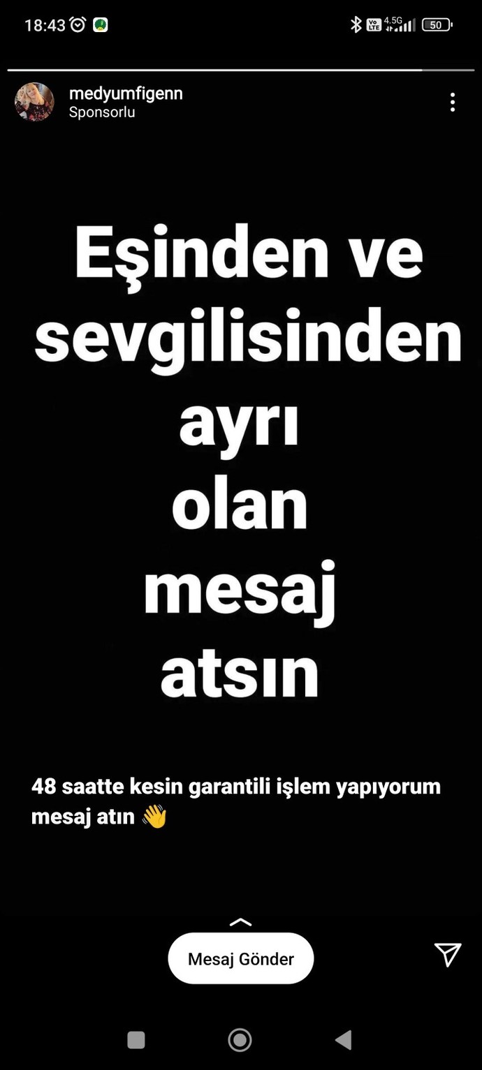 Aranızın düzelmesi için sana ne yazması lazım?
