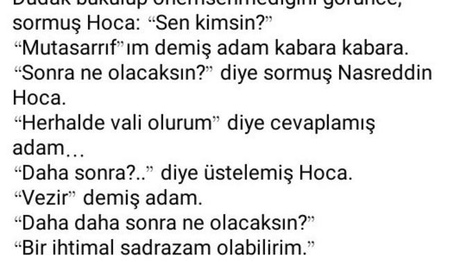 Ya peki sen kimsin?