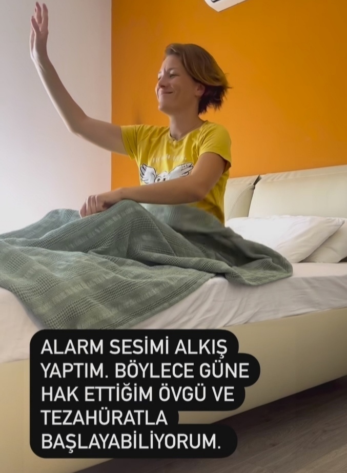 Güne mutlu başlamanız için gerekli bir koşul var mı?