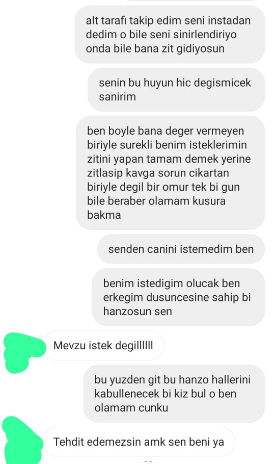 Sürekli benimle zıtlaşan sevgili, neden böyle?