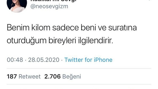 Kaç kilosunuz? Boyunuz ile uyumlu mu?