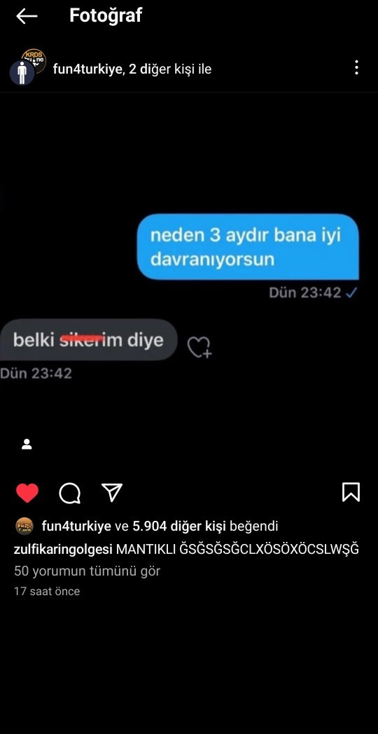 Saçma sapan postlar beğeniyo?