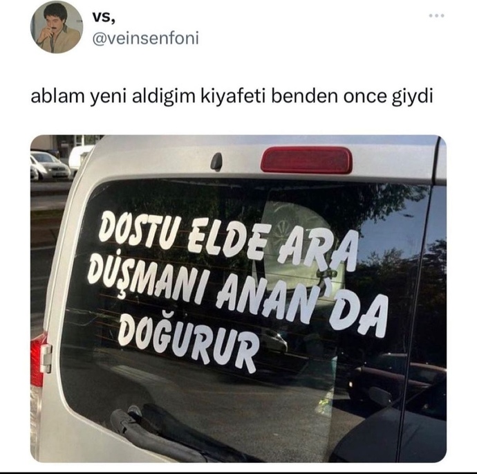 Sonra anneye itinayla "şu kızına/oğluna bişey söyle" denir😂