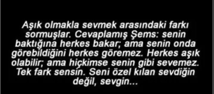 Alışkanlık, sevmek ve aşk arasındaki ilişkiyi nasıl açıklarsınız?