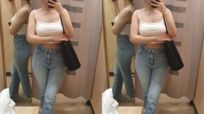 160 boyundayım, pantolon nasıl sizce kısa göstermiş mi?