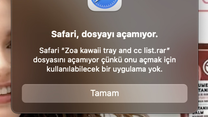 Macbook'ta dosya açılmıyor uyarı veriyor, ne yapmam gerek?