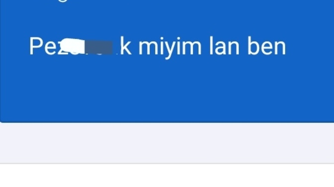 Bende ticaret yapan adam tipi mi var?